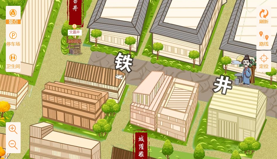 合浦智慧景区：手绘地图与语音导览的完美融合