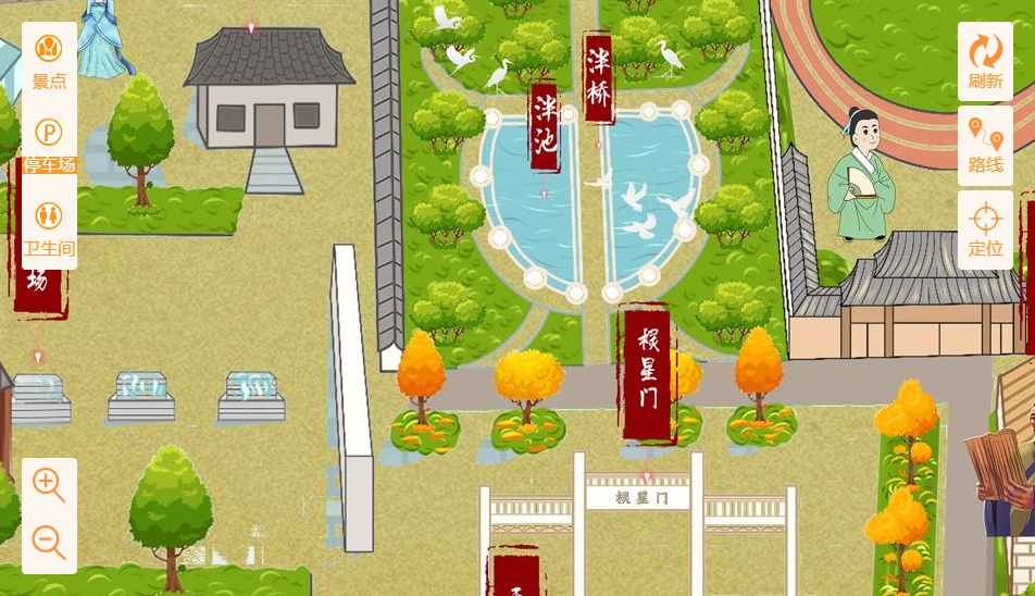 合浦手绘地图景区语音讲解导览系统：智慧景区建设的基石